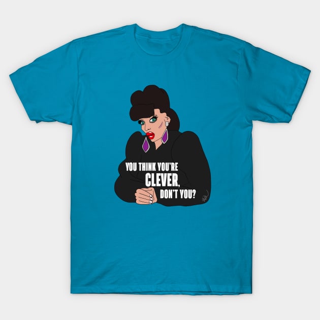 Clever Gurrrl T-Shirt by thecompassrose